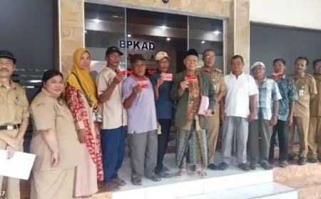 Pembayaran SP2D Pengadaan Tanah Sekolah Rakyat Jombang Cair