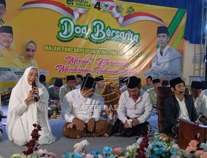 Puncak Peringatan HUT ke-61, Golkar Trenggalek Gelar Istighosah dan Doa Bersama