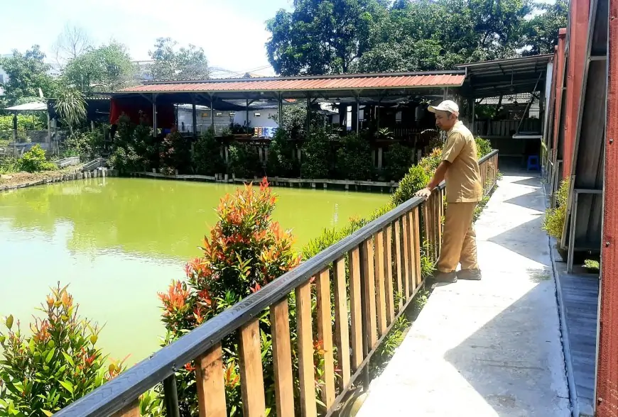 Inovatif, Desa Sumput Gresik Manfaatkan TKD Jadi Embung Penahan Banjir