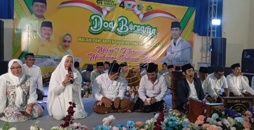 Puncak Peringatan HUT ke-61, Golkar Trenggalek Gelar Istighosah dan Doa Bersama