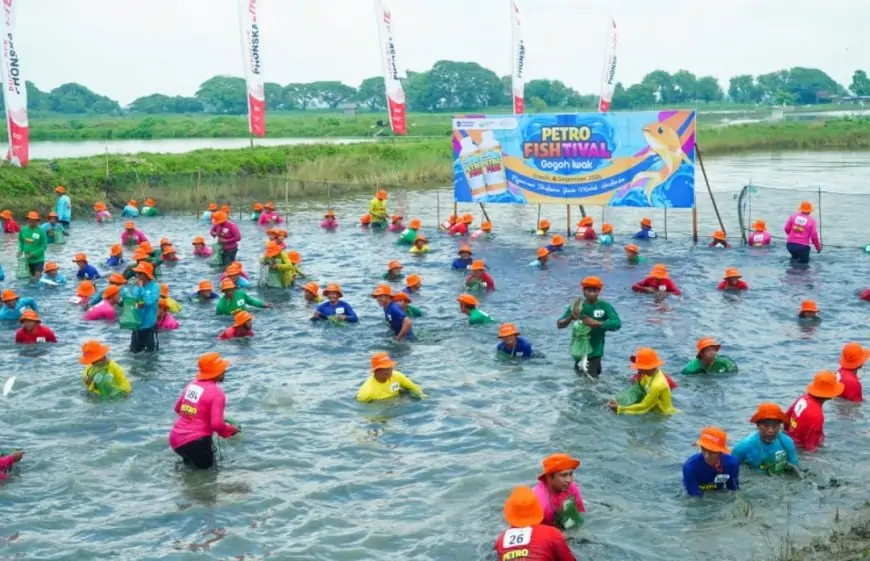 Petro Festival Gogo Iwak, Cara Petrokimia Gresik Ajak Petambak Tingkatkan Mutu Budidaya