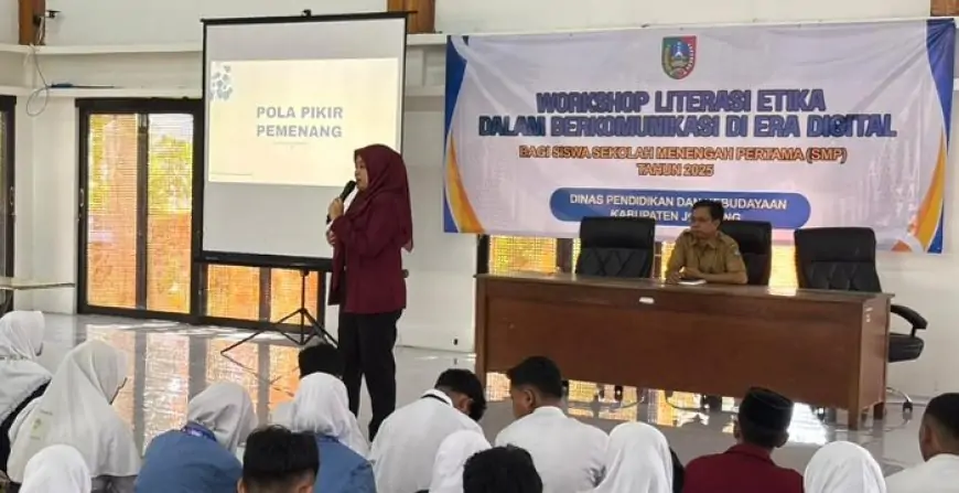 Disdikbud Jombang Gelar Workshop Literasi Etika Digital OSIS SMP