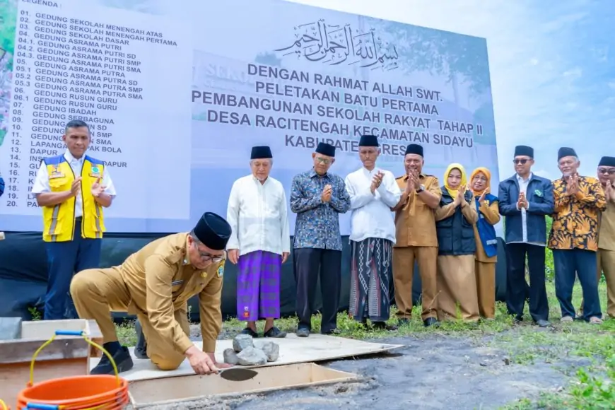 Bangun SR Permanen di Sidayu, Siap Tampung Ratusan Rombel dari SD hingga SMA