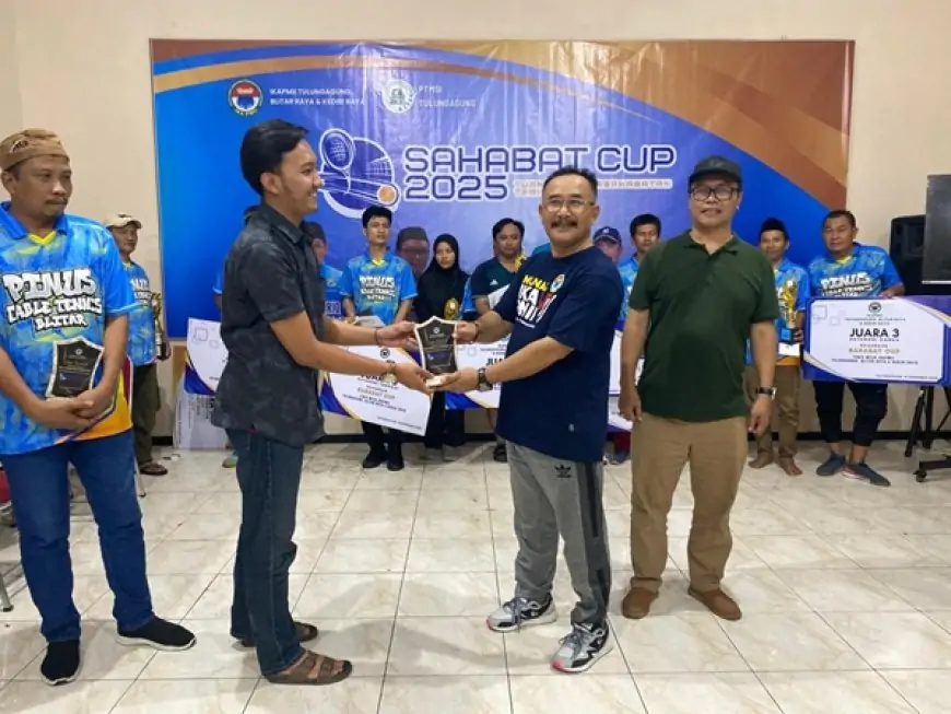 IKA PMII Warnai Sahabat Cup, Turnamen Tenis Meja Jadi Ajang Silaturahmi Tiga Daerah