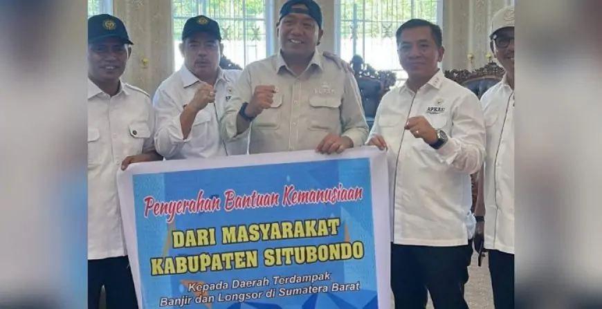 Dari Situbondo untuk Sumatra Barat: Mas Rio Antar Langsung Bantuan Kemanusiaan Korban Bencana
