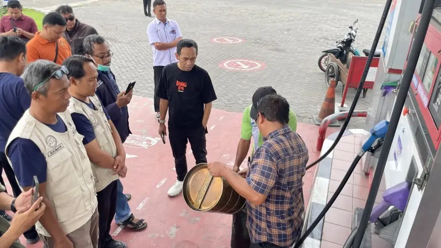 Disperindag Lamongan Gencar Sidak SPBU