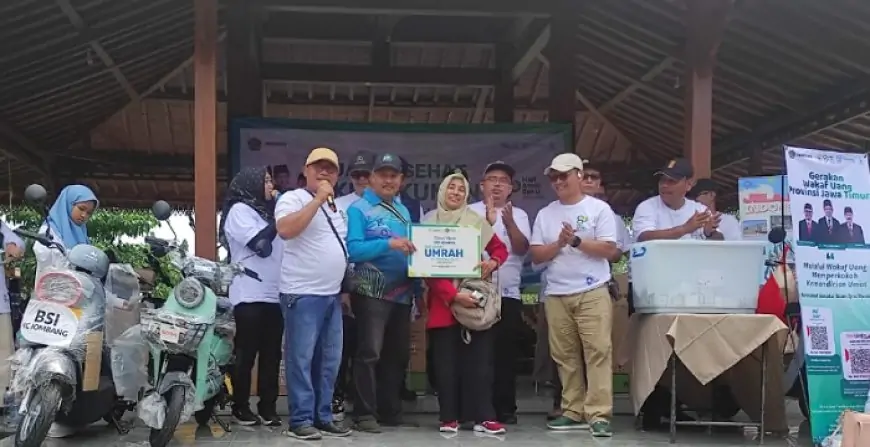 Jalan Sehat Kerukunan Kemenag Berhadiah Umroh