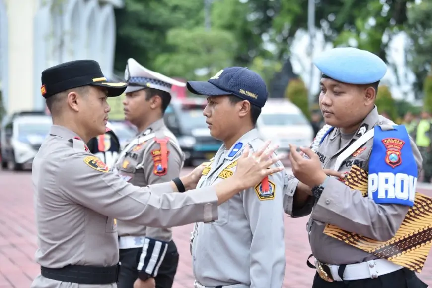 Pastikan Nataru Aman, Polres Gresik Gelar Operasi Lilin Semeru 2025