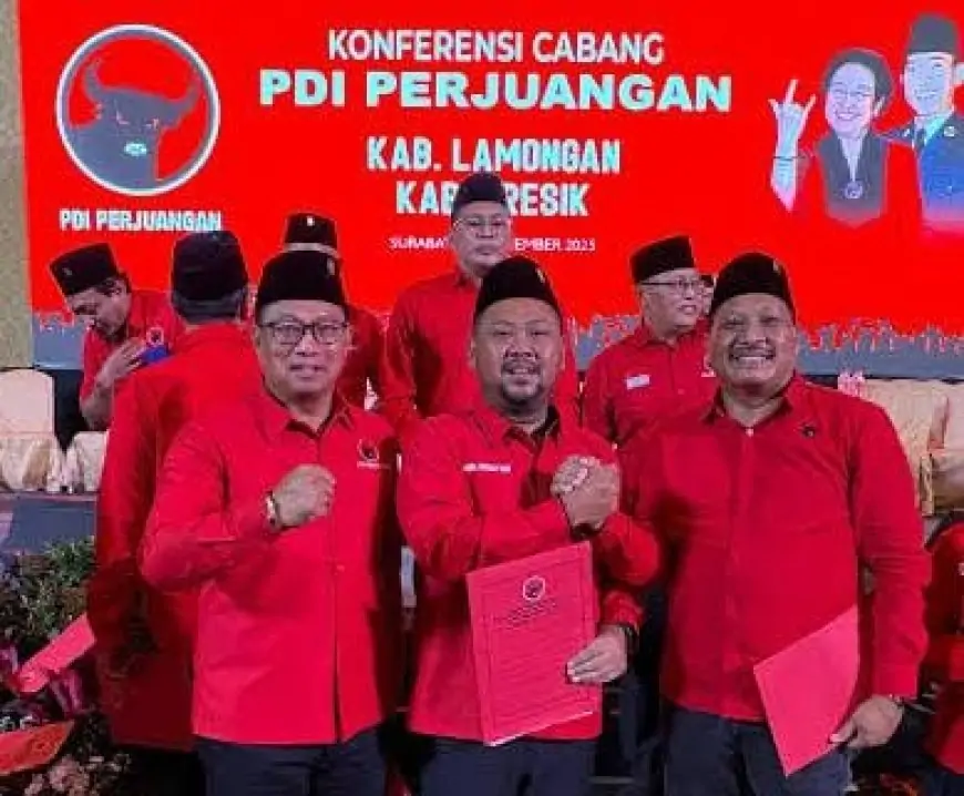 Megawati Tunjuk Langsung Fandi Akhmad Yani Pimpin DPC PDI Perjuangan Gresik 2025–2030