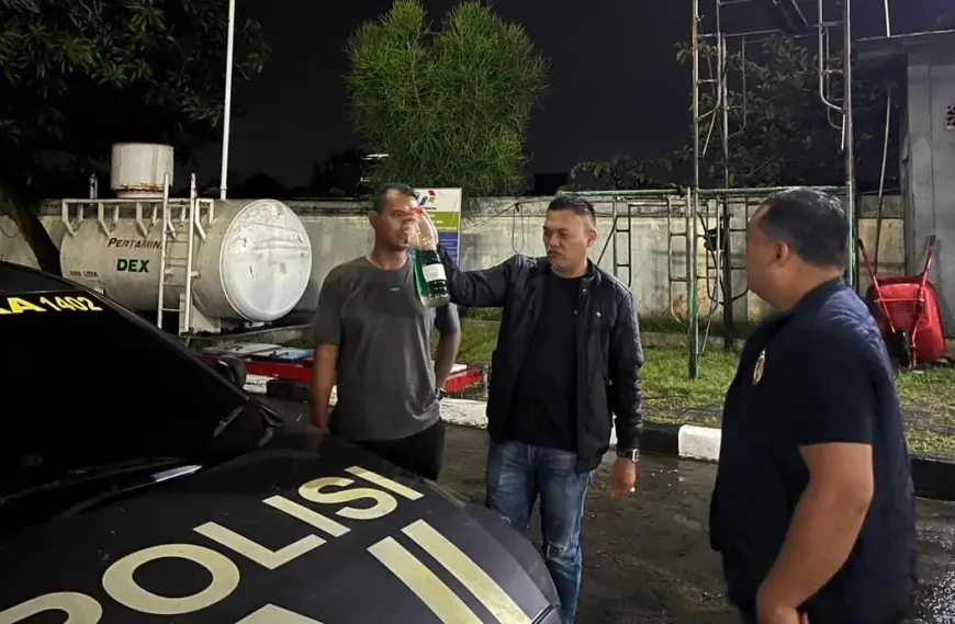 Dugaan Pertalite Tercampur Air, Polres Lamongan Periksa SPBU Banaran