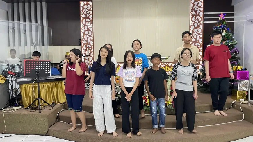 GPPS Shalom Lamongan Gelar Gladi Bersih Jelang Natal 2025