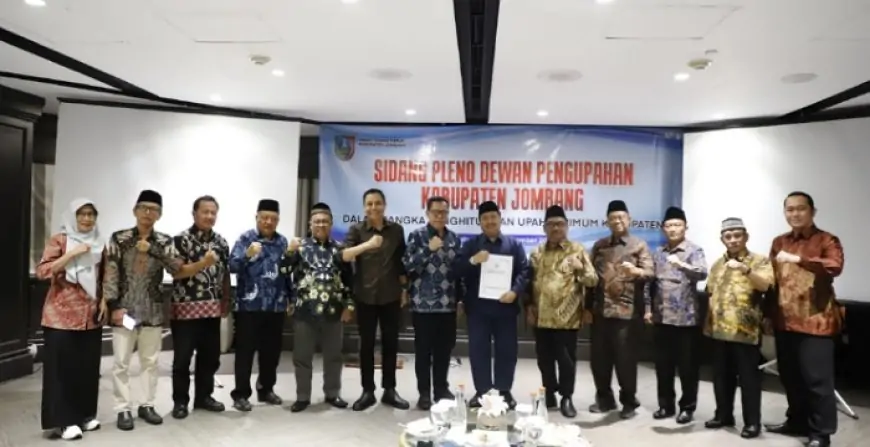 Naik 5,86 Persen,  UMK Jombang 2026 Rp 3,32 Juta