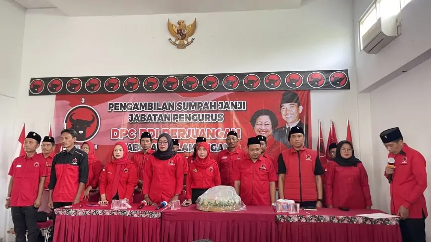 PDI Perjuangan Lamongan Umumkan Pengurus Baru, Dirham Diproyeksikan untuk Pilkada 2029