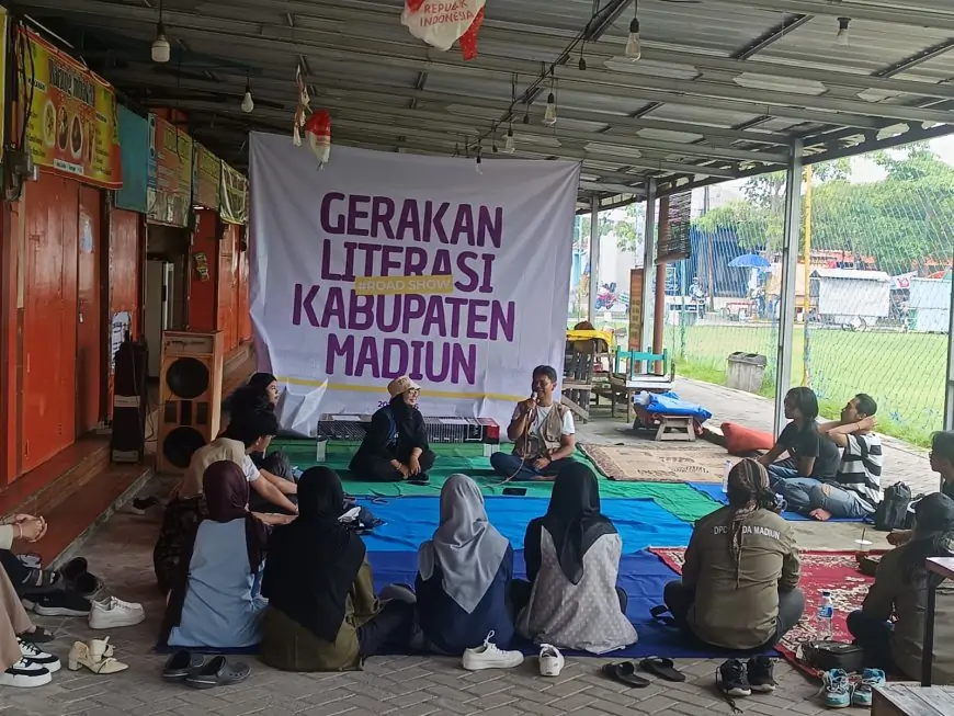 Sinergi Visi Madiun Bersahaja, PELMAR Gelar Roadshow Literasi