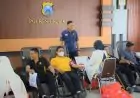 Polres Gresik Gelar Donor Darah Bantu Penuhi Stok PMI