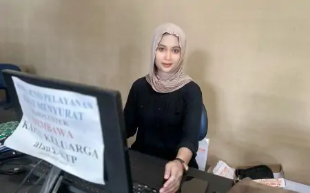Keren! Perangkat Desa Berparas Cantik Lamongan Ingin Majukan Desanya dengan Pendekatan Digital