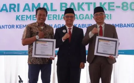 Puncak HAB ke-80, Media Afederasi Terima Penghargaan Bergengsi dari Kemenag Jombang
