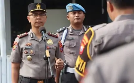 KUHP dan KUHAP Resmi Berlaku, Kapolres Trenggalek Tekankan Seluruh Anggota Wajib Pahami Aturan Baru