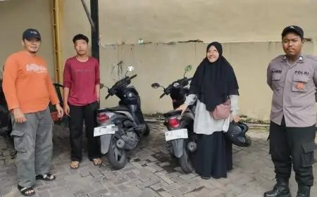 Heboh Laporan Curanmor di Manyar, Ternyata Motor Tertukar di Parkiran Minimarket