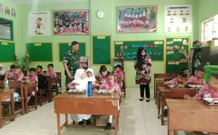 Antusias Siswa SDN Dabasah 4 Nikmati MBG Perdana Usai Libur Sekolah