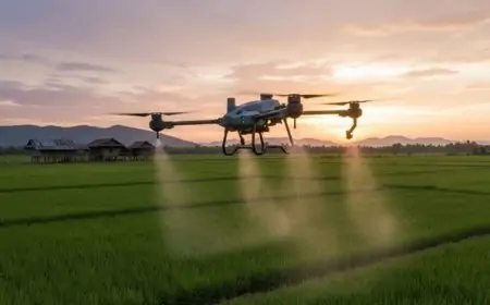 DKPP Pacitan Lakukan Pengadaan Drone Pertanian untuk Dukung Pemupukan Petani