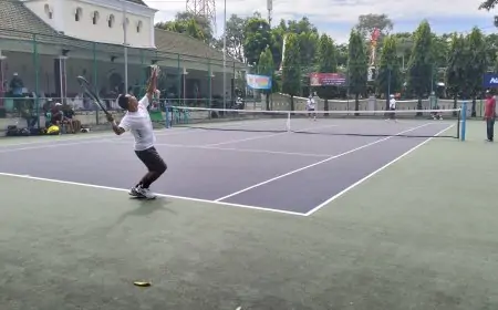 Turnamen Tenis Dandim Jombang Cup 1 Jatim Berhadiah Rp 25.000.000