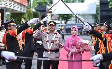 Kapolres Gresik AKBP Ramadhan Siap Lanjutkan Pengabdian