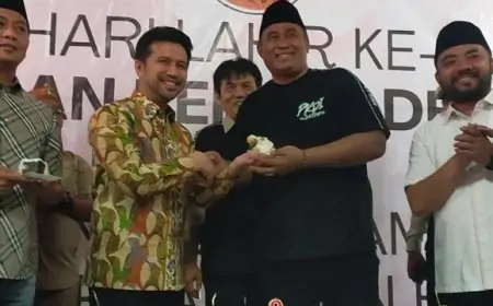 HUT PKDI ke-2 di Gresik, Wagub Emil Dorong Tekankan Kemandirian Fiskal Desa Jatim