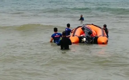 Waspada Cuaca Ekstrem, Satpolairud Situbondo Siagakan Perahu Karet di Sepanjang Jalur Wisata Pantura