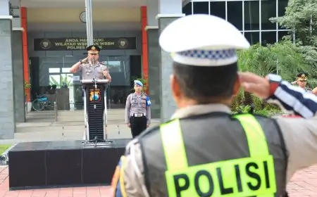 Apel Perdana, Kapolres Gresik Tegaskan Polisi Harus Hadir Nyata di Tengah Masyarakat