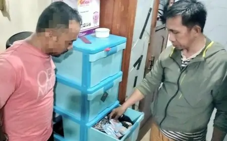 Residivis Kambuhan Bobol Toko Sembako, Gasak Rp16,9 Juta Saat Penjaga Tertidur