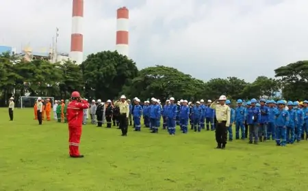 Targetkan Zero Accident, PLN NP UP Gresik Bekali Karyawan Hadapi Situasi Darurat