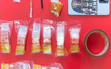 Polres Lamongan Bekuk Pemuda Asal Mantup, Amankan Sabu Siap Edar di Pinggir Jalan