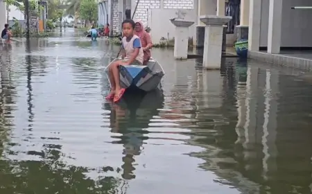 Penanganan Banjir di Lamongan Andalkan Pompa Air dan Operasi Modifikasi Cuaca