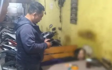 Geger, Warga Cerme Gresik Tewas Mendadak di Warkop