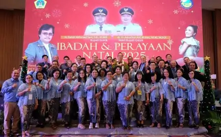 Merawat Harmoni, BAMAG Gresik Gelar Natal Bersama menyemai Kebersamaan Kota Santri