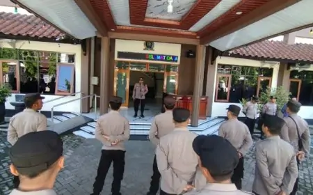 Amankan Hearing KSPPS Madani, Polres Trenggalek Turunkan 117 Personel di Kantor DPRD