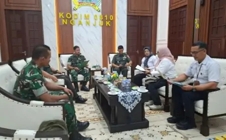 Perhutani KPH Jombang dan Kodim 0810 Nganjuk Perkuat Sinergi Jaga Hutan