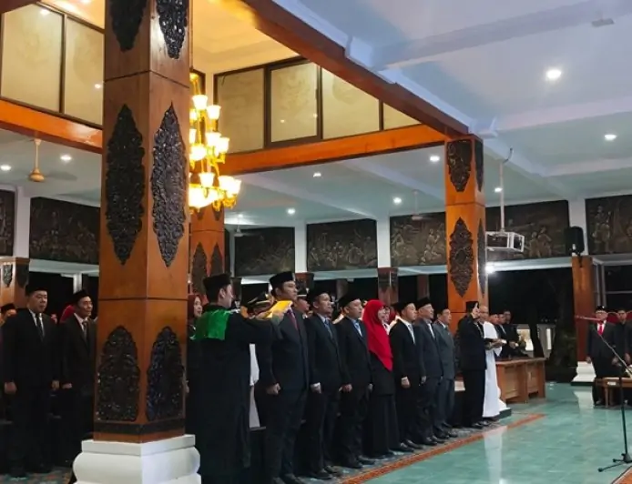 Dari Camat Jadi Kepala Dinas, Bupati Pacitan Lantik 79 Pejabat Tinggi