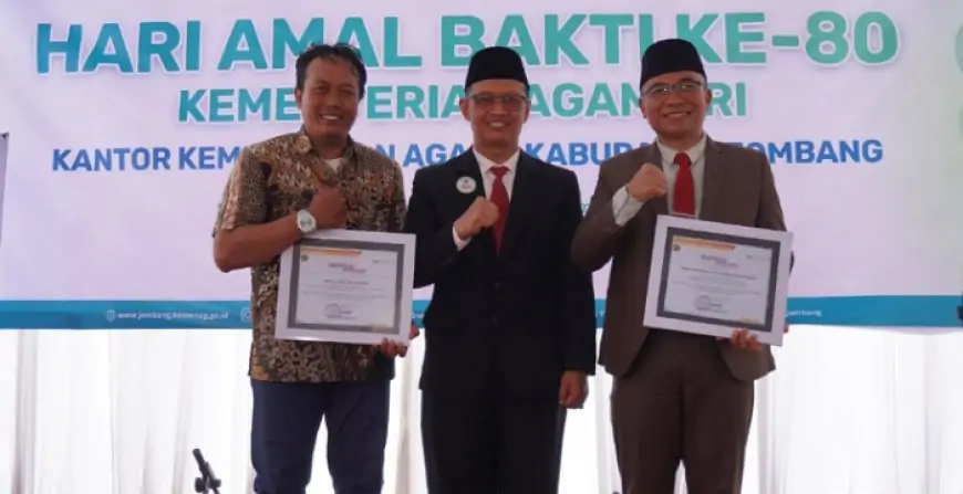 Puncak HAB ke-80, Media Afederasi Terima Penghargaan Bergengsi dari Kemenag Jombang