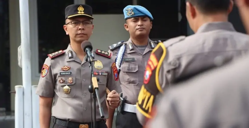 KUHP dan KUHAP Resmi Berlaku, Kapolres Trenggalek Tekankan Seluruh Anggota Wajib Pahami Aturan Baru