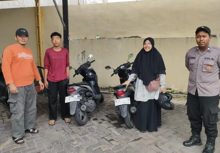 Heboh Laporan Curanmor di Manyar, Ternyata Motor Tertukar di Parkiran Minimarket