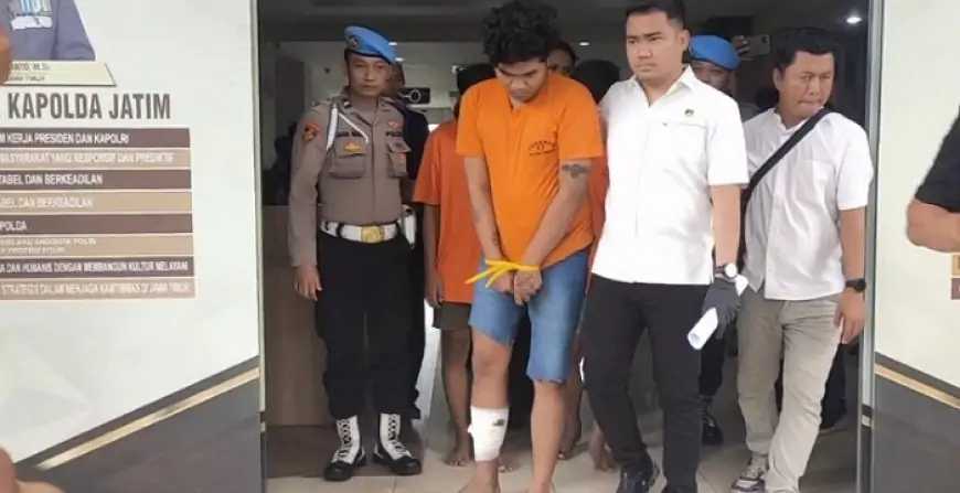 Tiga Gangster Ditangkap, Polres Gresik Tindak Tegas Aksi Kekerasan Brutal dan Kejar 5 DPO
