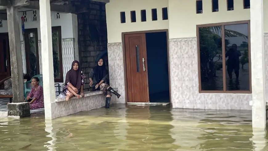 1.840 Rumah di Lamongan Terendam Banjir Luapan Bengawan Jero