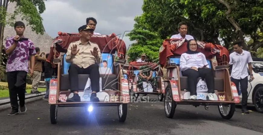 Presiden Prabowo Salurkan 200 Becak Listrik di Tulungagung, Ringankan Beban Tukang Becak Lansia