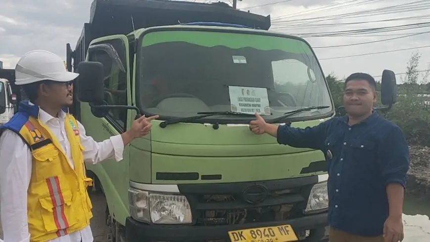 Tanah Sisa Galian Proyek Jalan Nasional untuk Urukan Lahan KDKMP