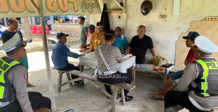 Satlantas Trenggalek Bangun Kesadaran Tertib Lalu Lintas dari Terminal