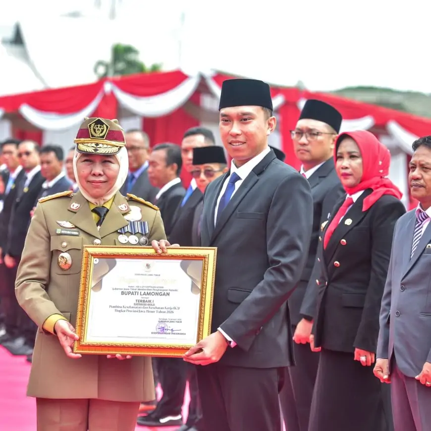 Lamongan Kantongi 64 Penghargaan K3 2026, Wabup Dirham Sebut Maintenance SDM Investasi Paling Penting