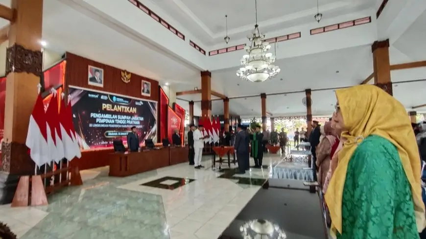 Penyegaran Birokrasi, Bupati Situbondo Lantik 26 Pejabat Eselon II