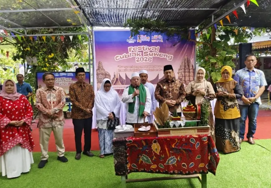 Festival Cublak Suweng Dibuka, Bupati Jombang Resmikan PAUD Holistik Integratif Pertama